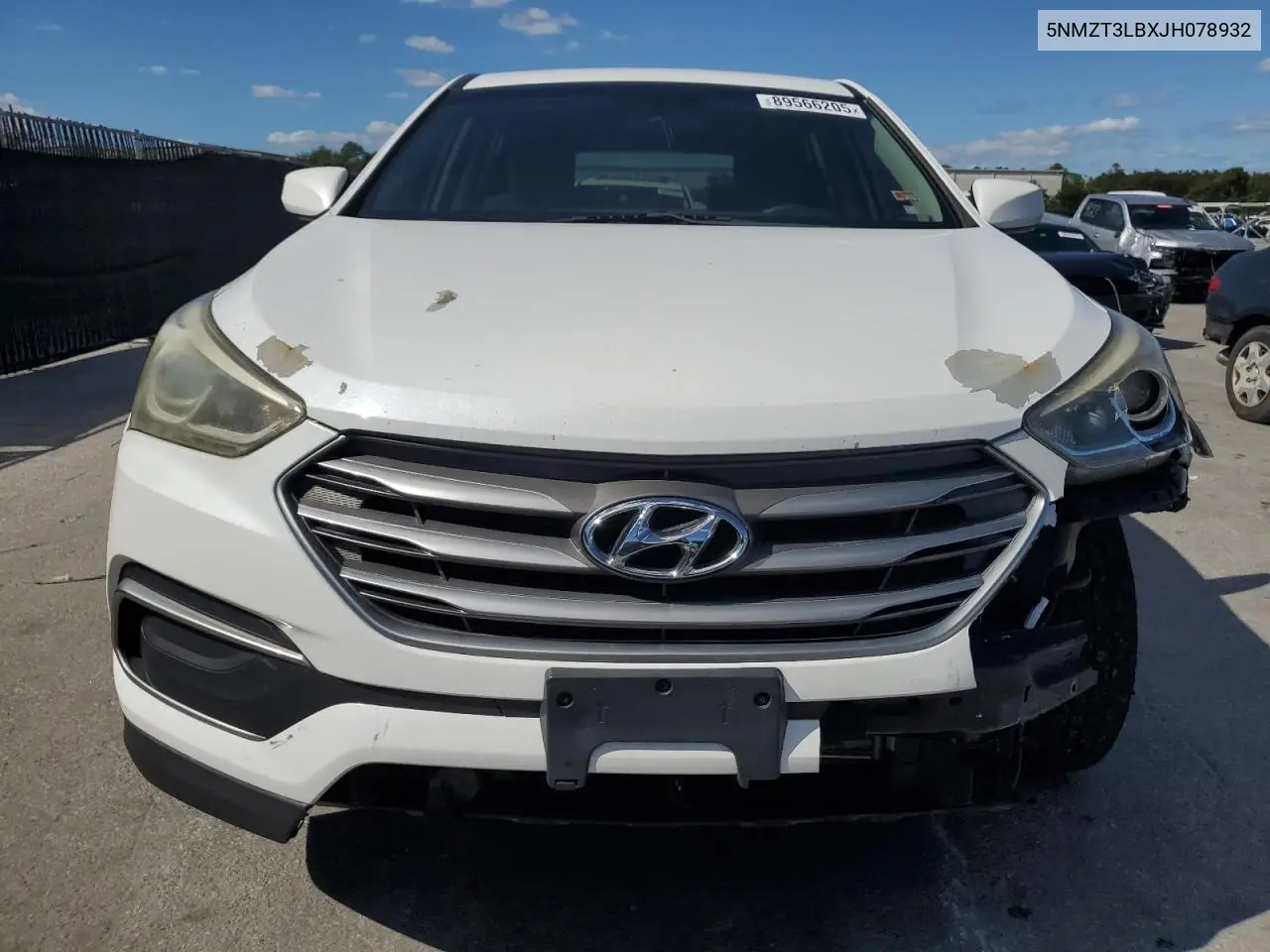 5NMZT3LBXJH078932 2018 Hyundai Santa Fe Sport