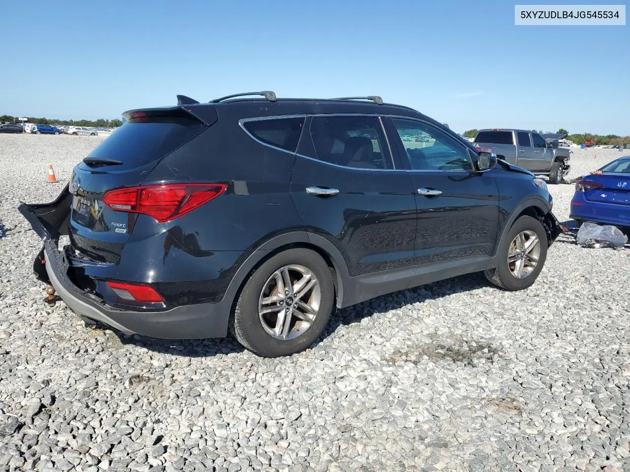 5XYZUDLB4JG545534 2018 Hyundai Santa Fe Sport