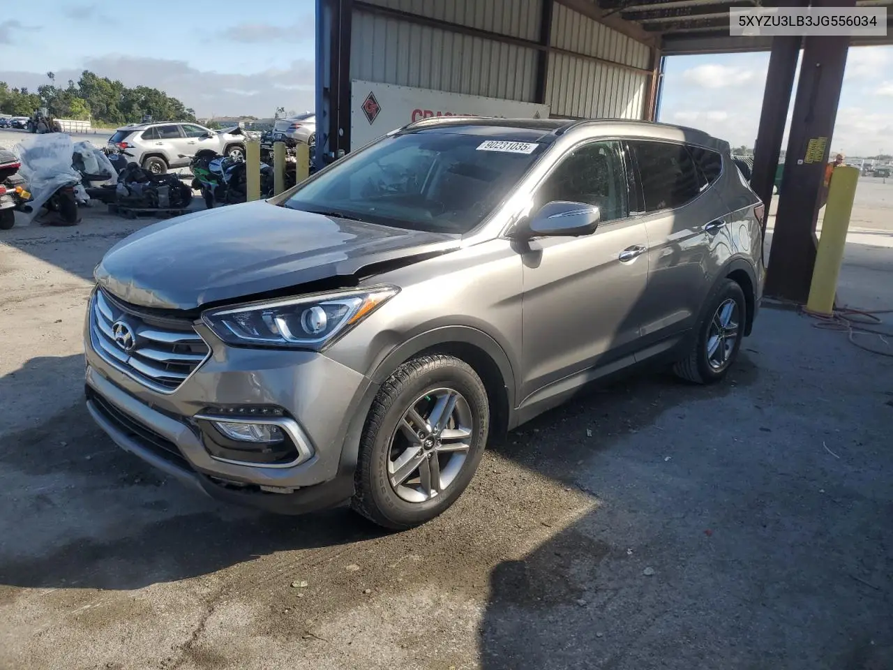 5XYZU3LB3JG556034 2018 Hyundai Santa Fe Sport