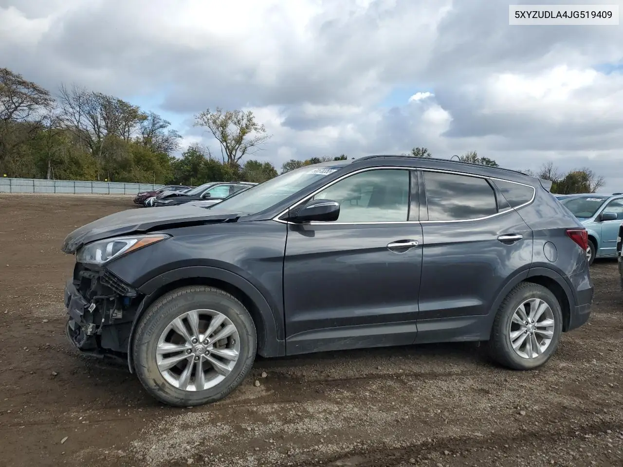 5XYZUDLA4JG519409 2018 Hyundai Santa Fe Sport
