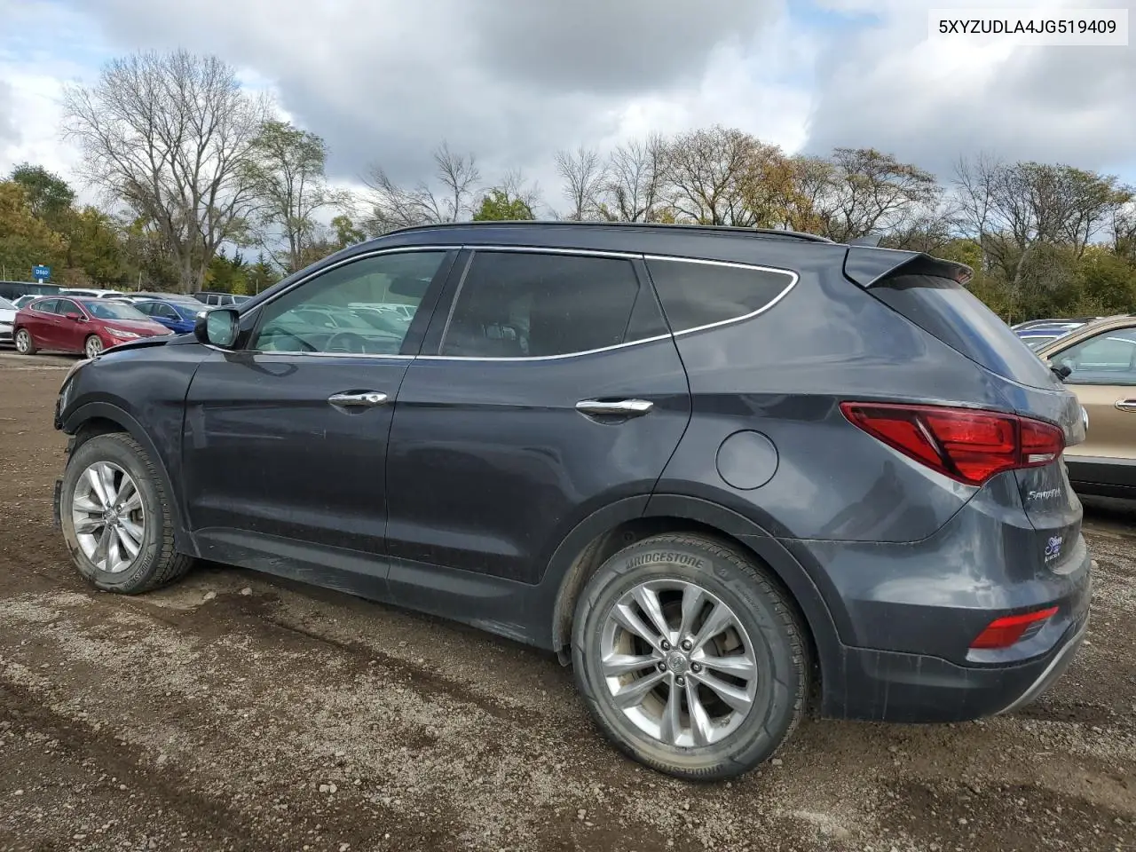 5XYZUDLA4JG519409 2018 Hyundai Santa Fe Sport