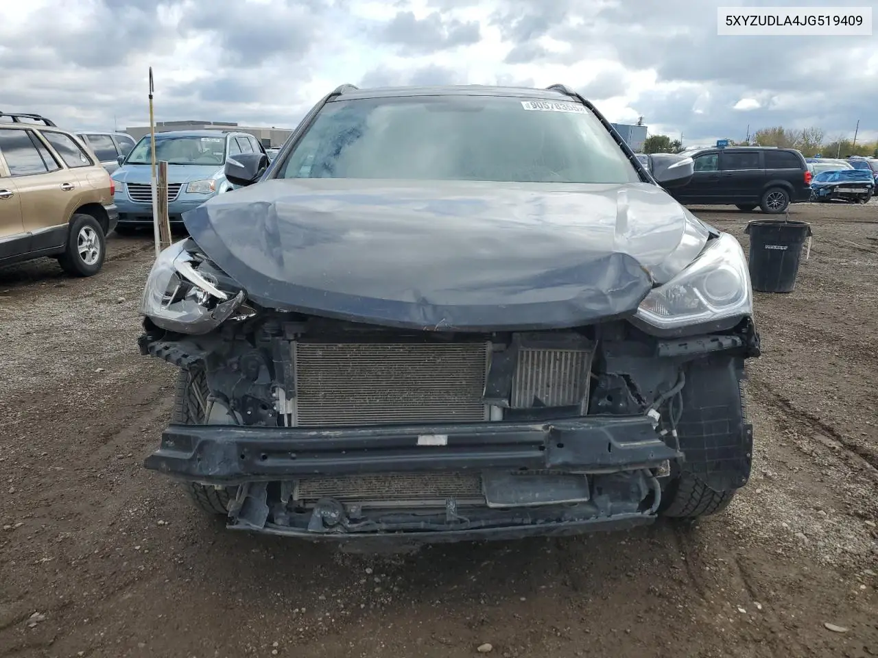 5XYZUDLA4JG519409 2018 Hyundai Santa Fe Sport