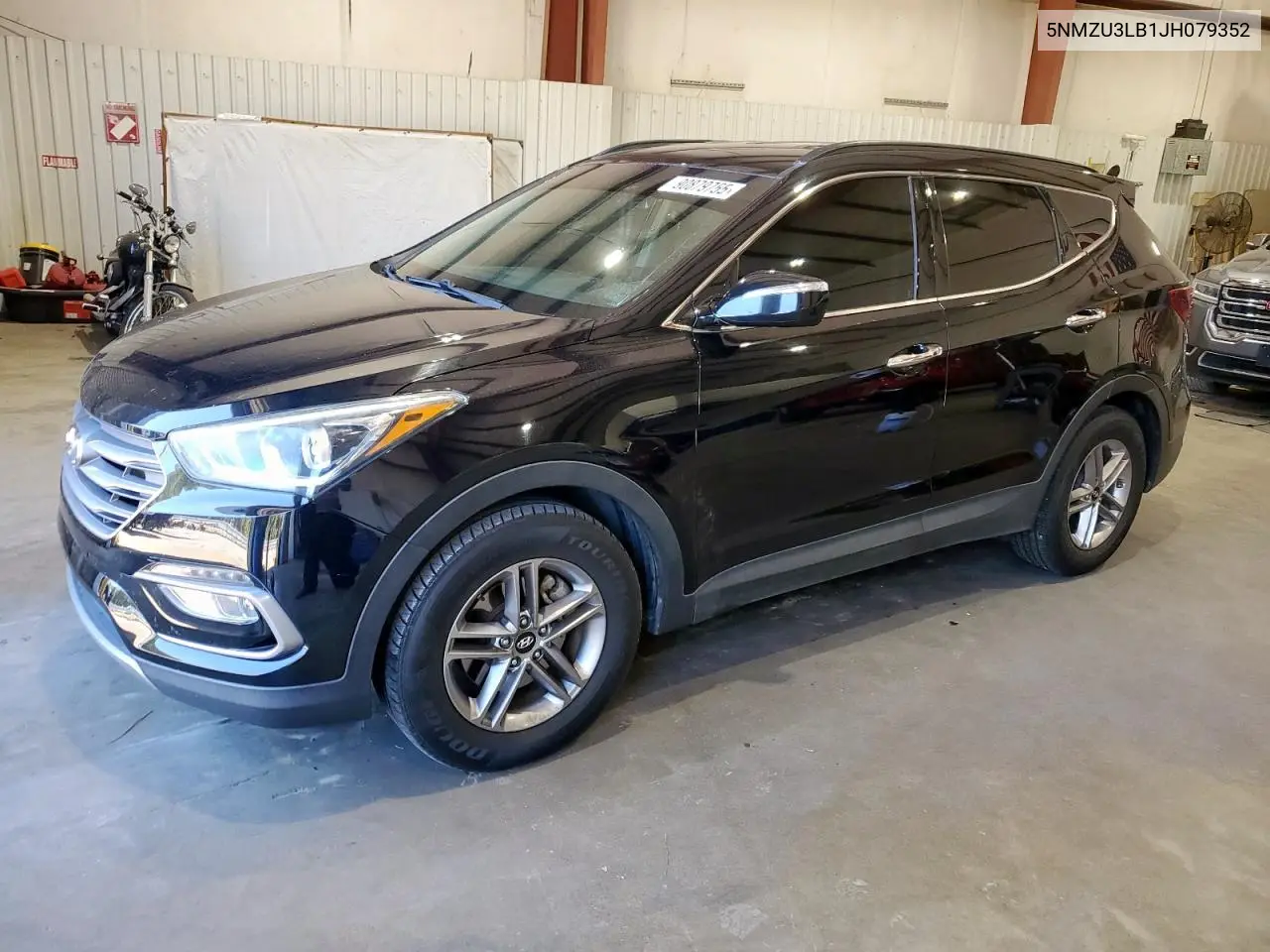 5NMZU3LB1JH079352 2018 Hyundai Santa Fe Sport