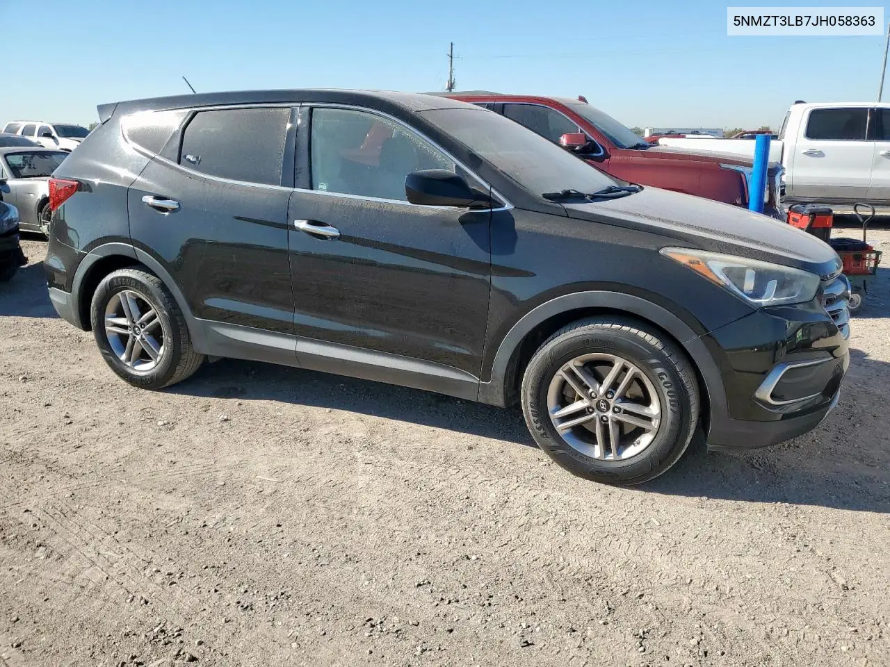 5NMZT3LB7JH058363 2018 Hyundai Santa Fe Sport