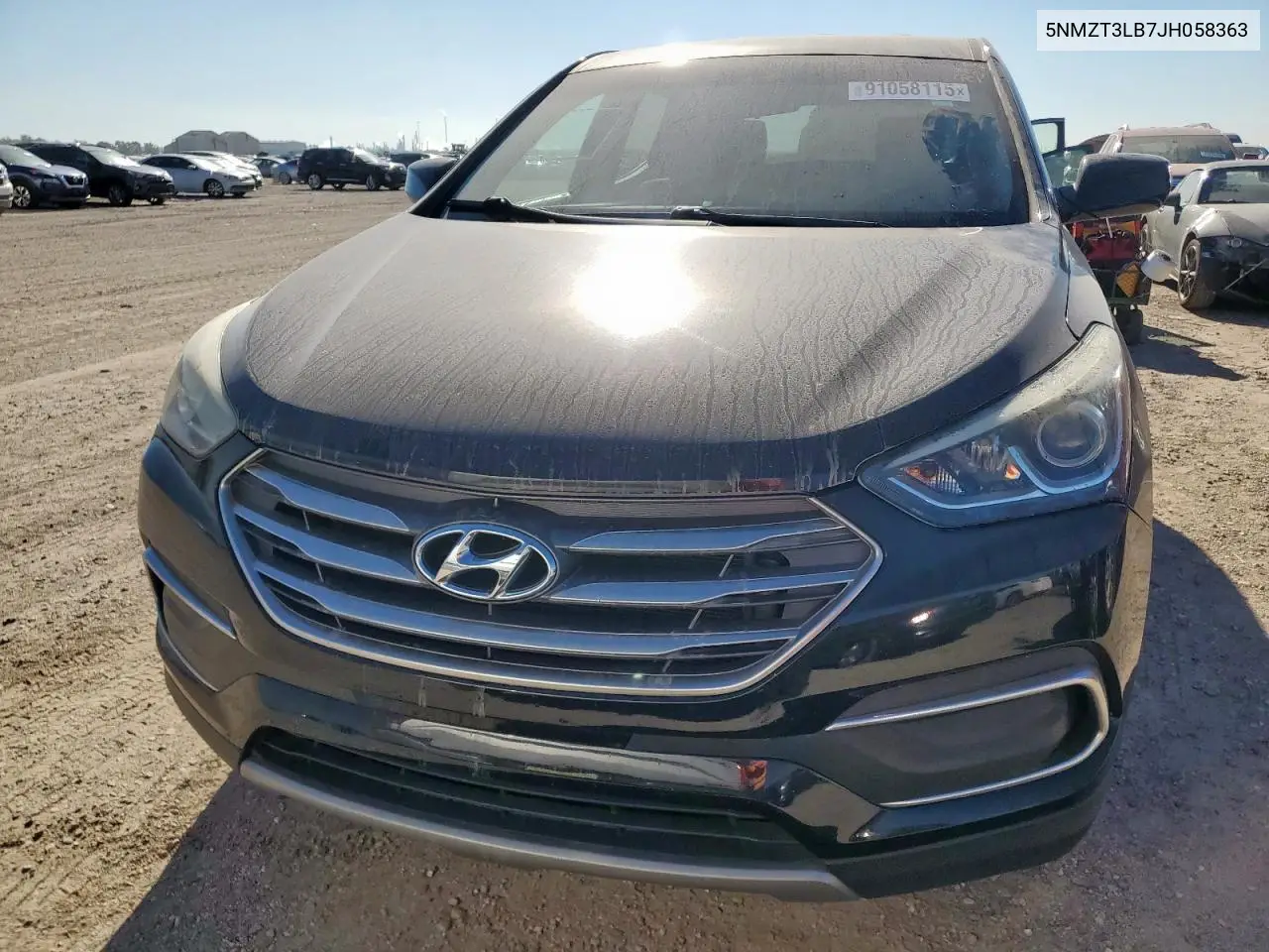 5NMZT3LB7JH058363 2018 Hyundai Santa Fe Sport