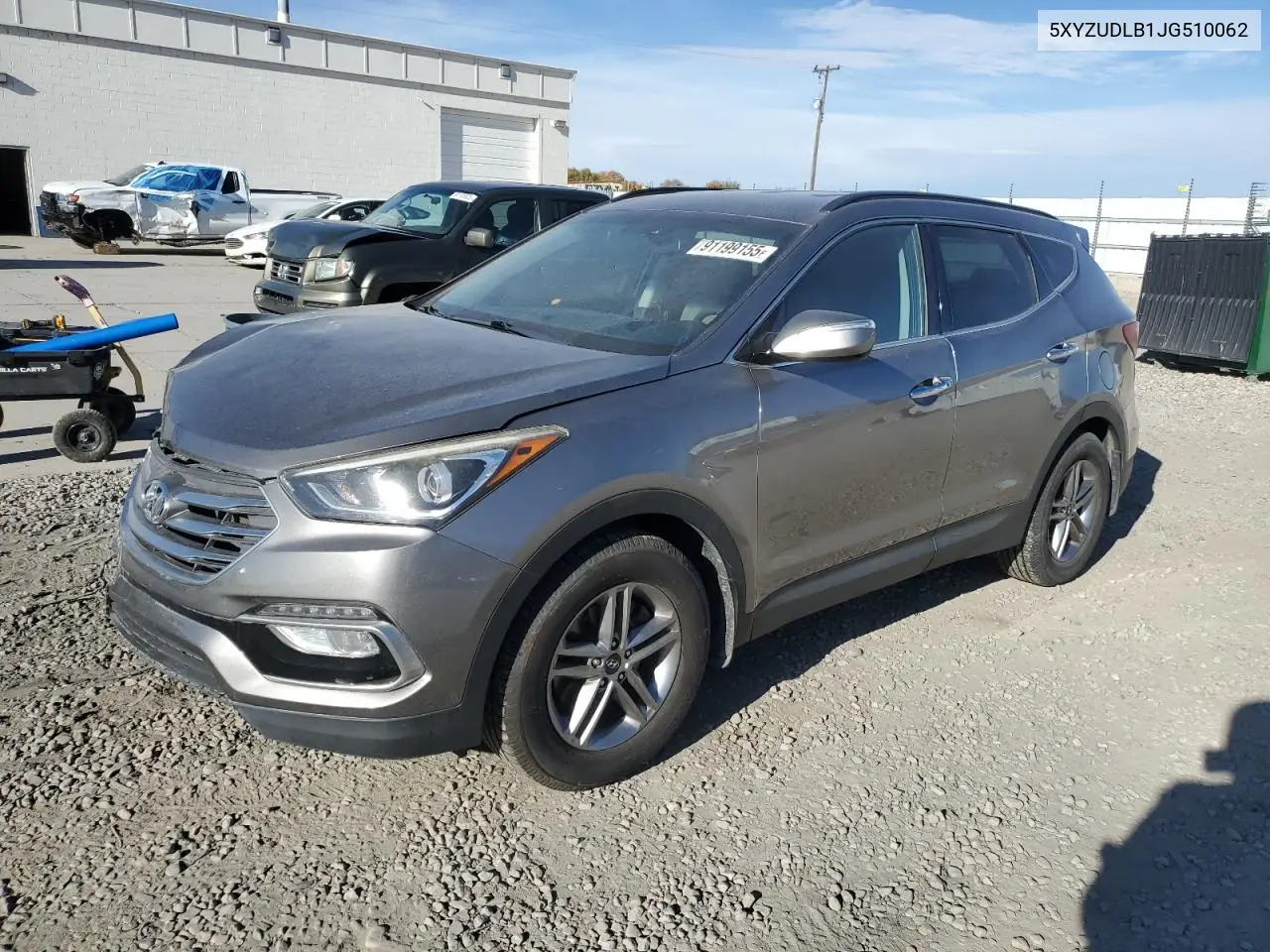 5XYZUDLB1JG510062 2018 Hyundai Santa Fe Sport
