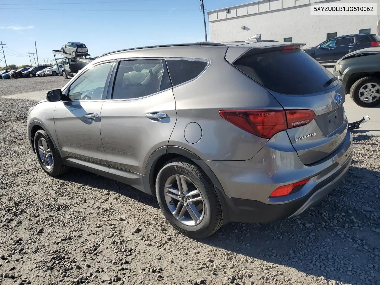 5XYZUDLB1JG510062 2018 Hyundai Santa Fe Sport