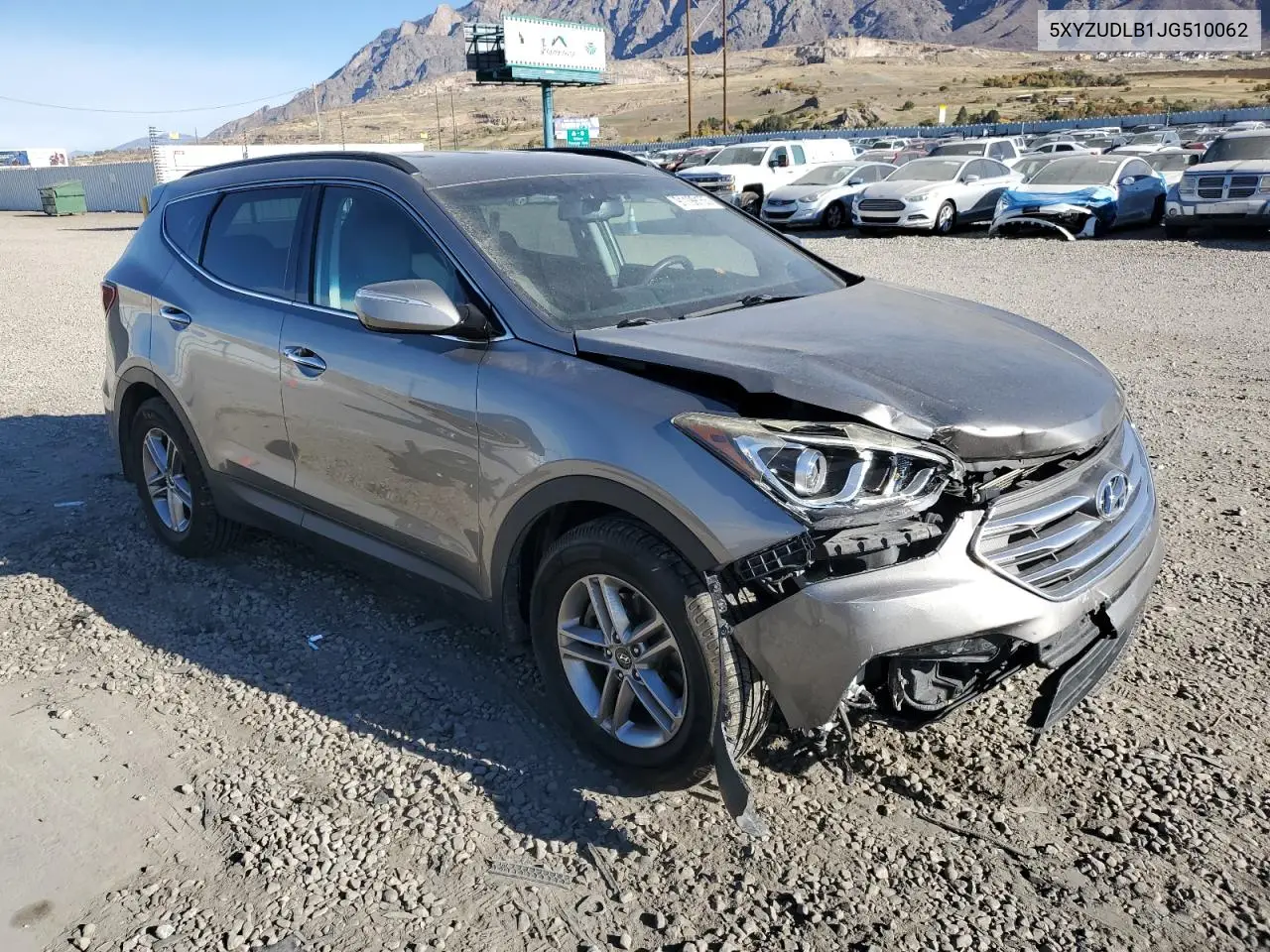 5XYZUDLB1JG510062 2018 Hyundai Santa Fe Sport