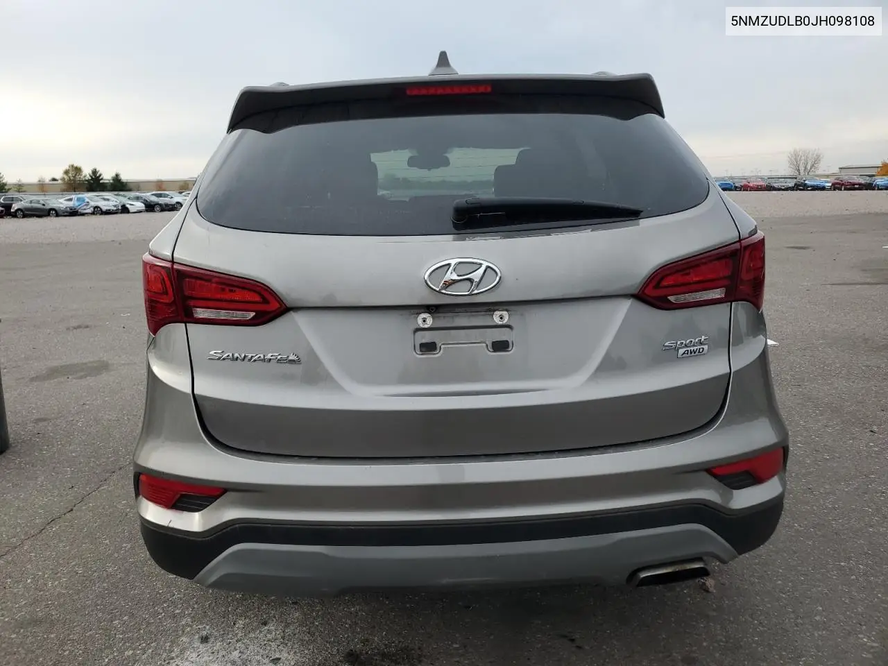 5NMZUDLB0JH098108 2018 Hyundai Santa Fe Sport