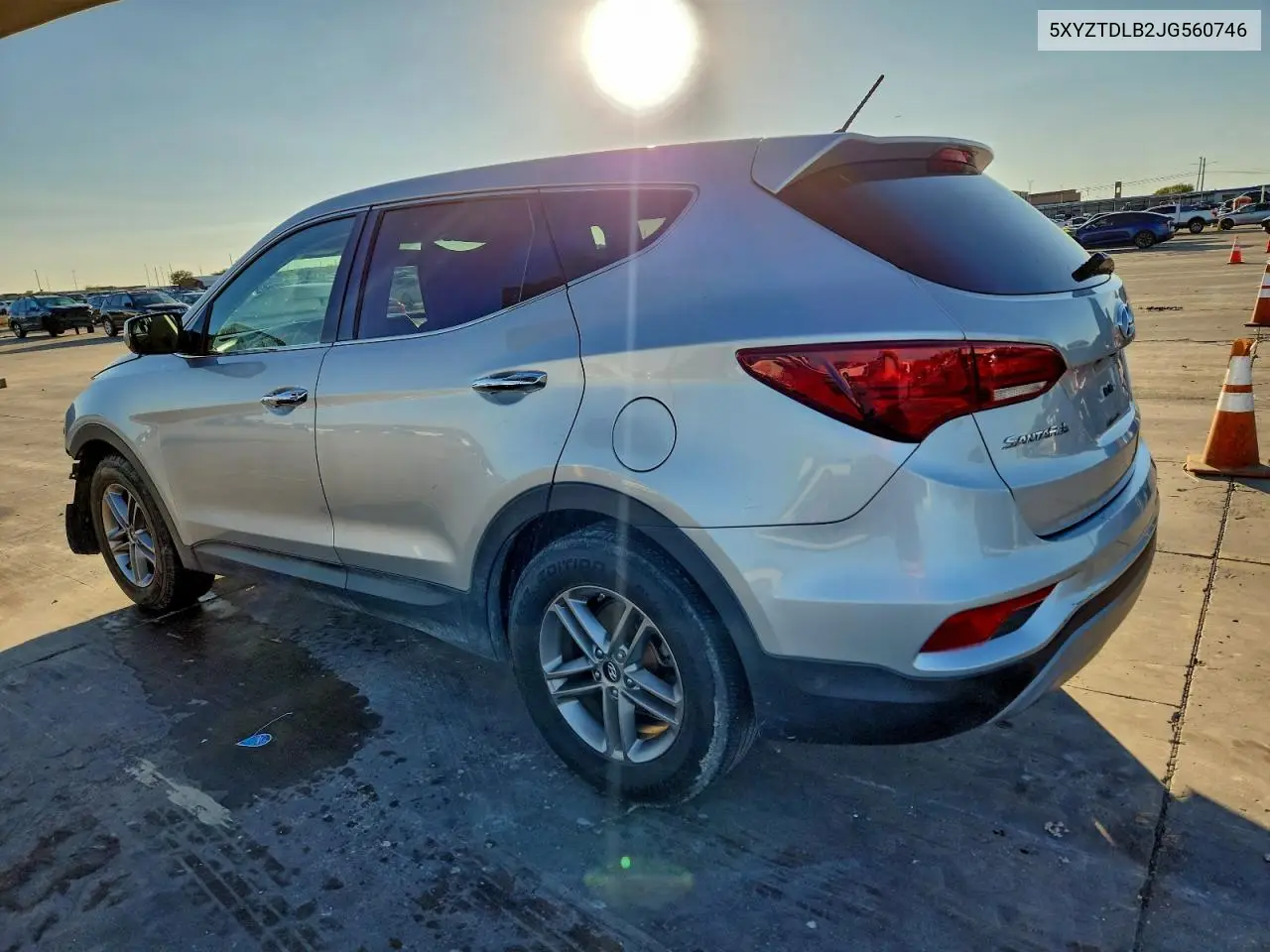 5XYZTDLB2JG560746 2018 Hyundai Santa Fe Sport