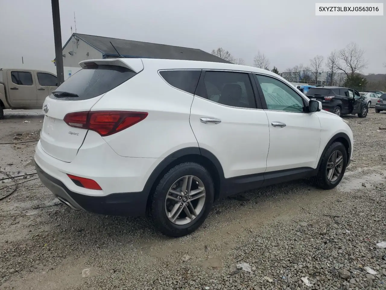 5XYZT3LBXJG563016 2018 Hyundai Santa Fe Sport