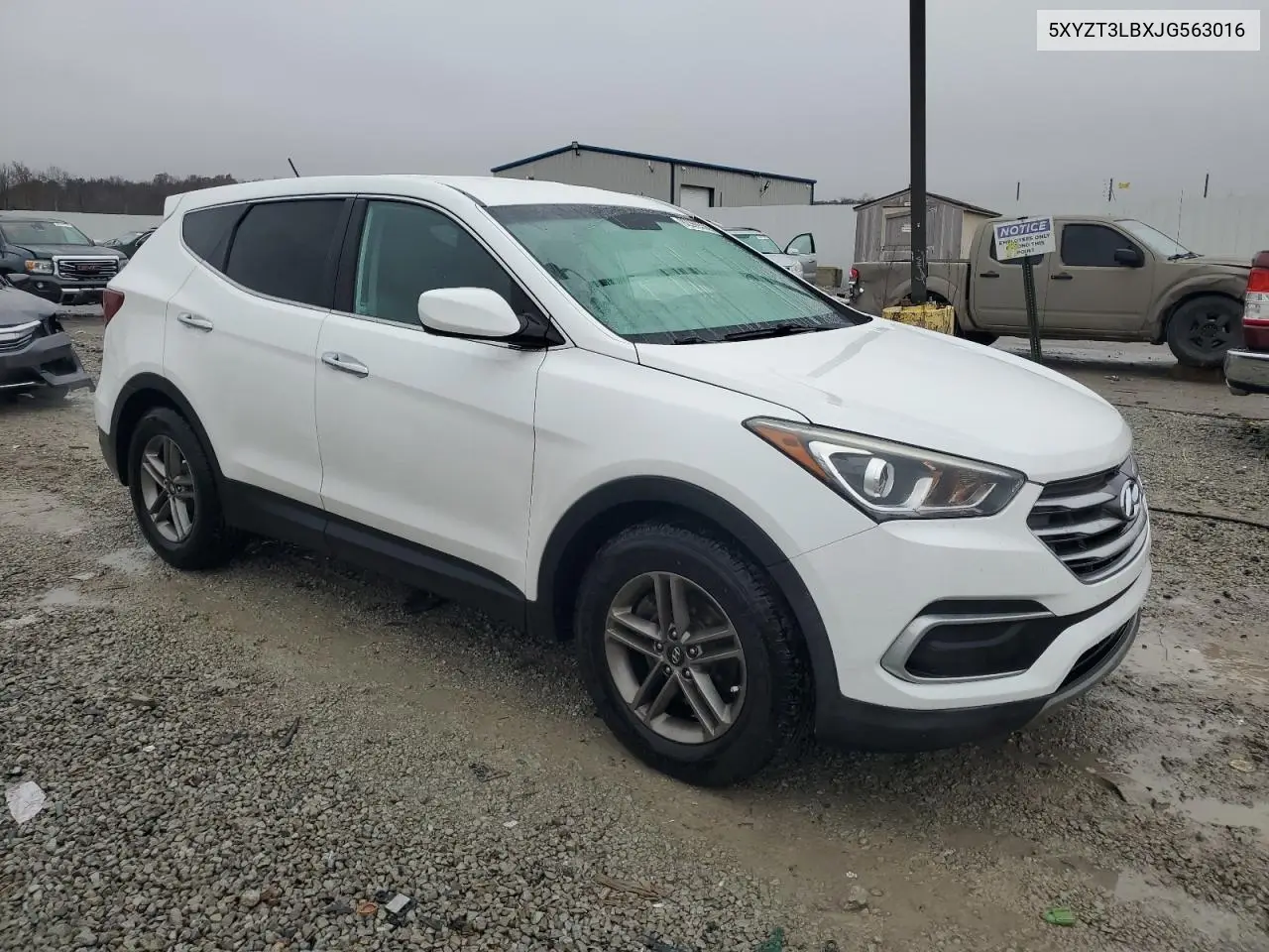 5XYZT3LBXJG563016 2018 Hyundai Santa Fe Sport