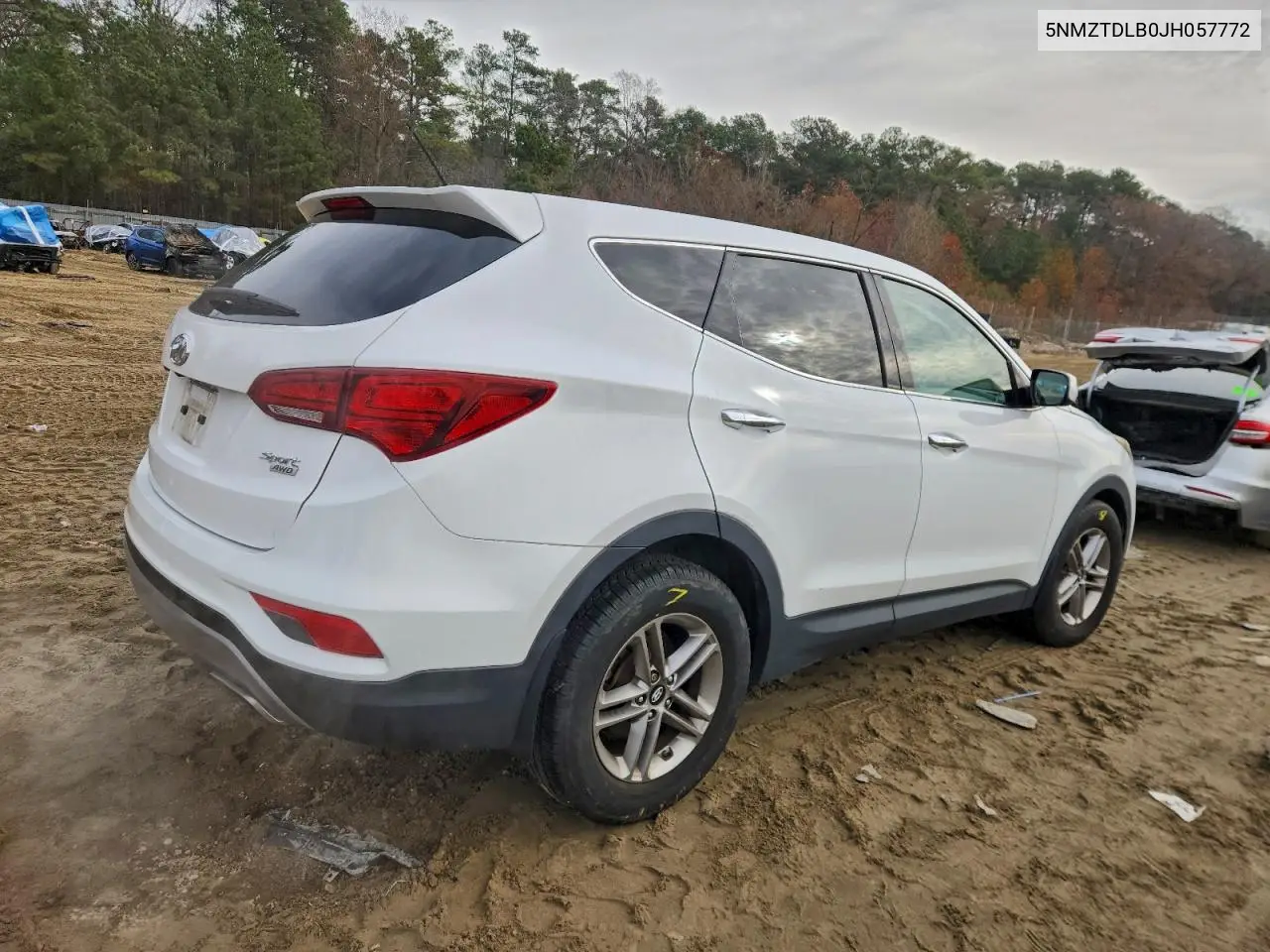 5NMZTDLB0JH057772 2018 Hyundai Santa Fe Sport