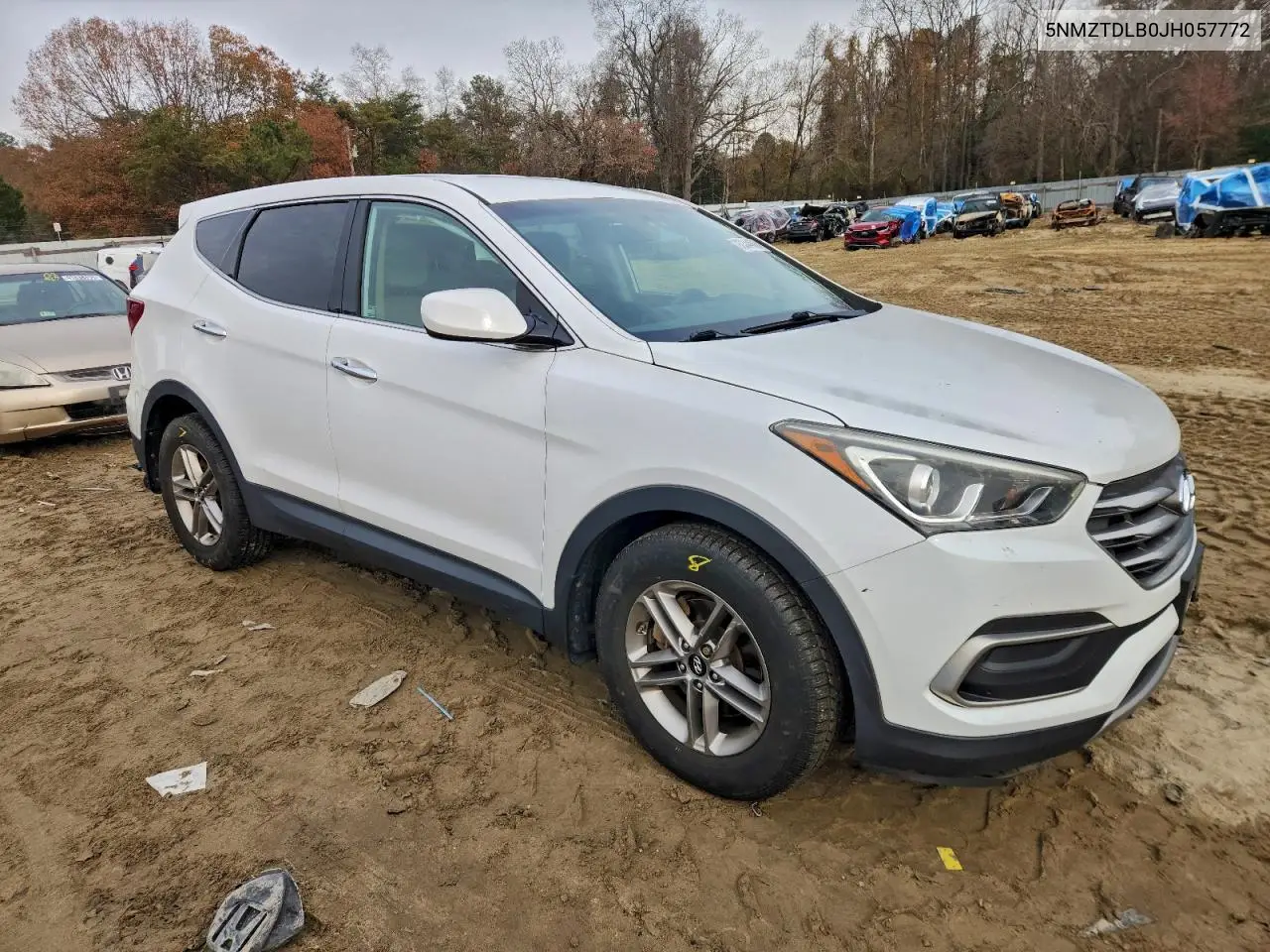 5NMZTDLB0JH057772 2018 Hyundai Santa Fe Sport