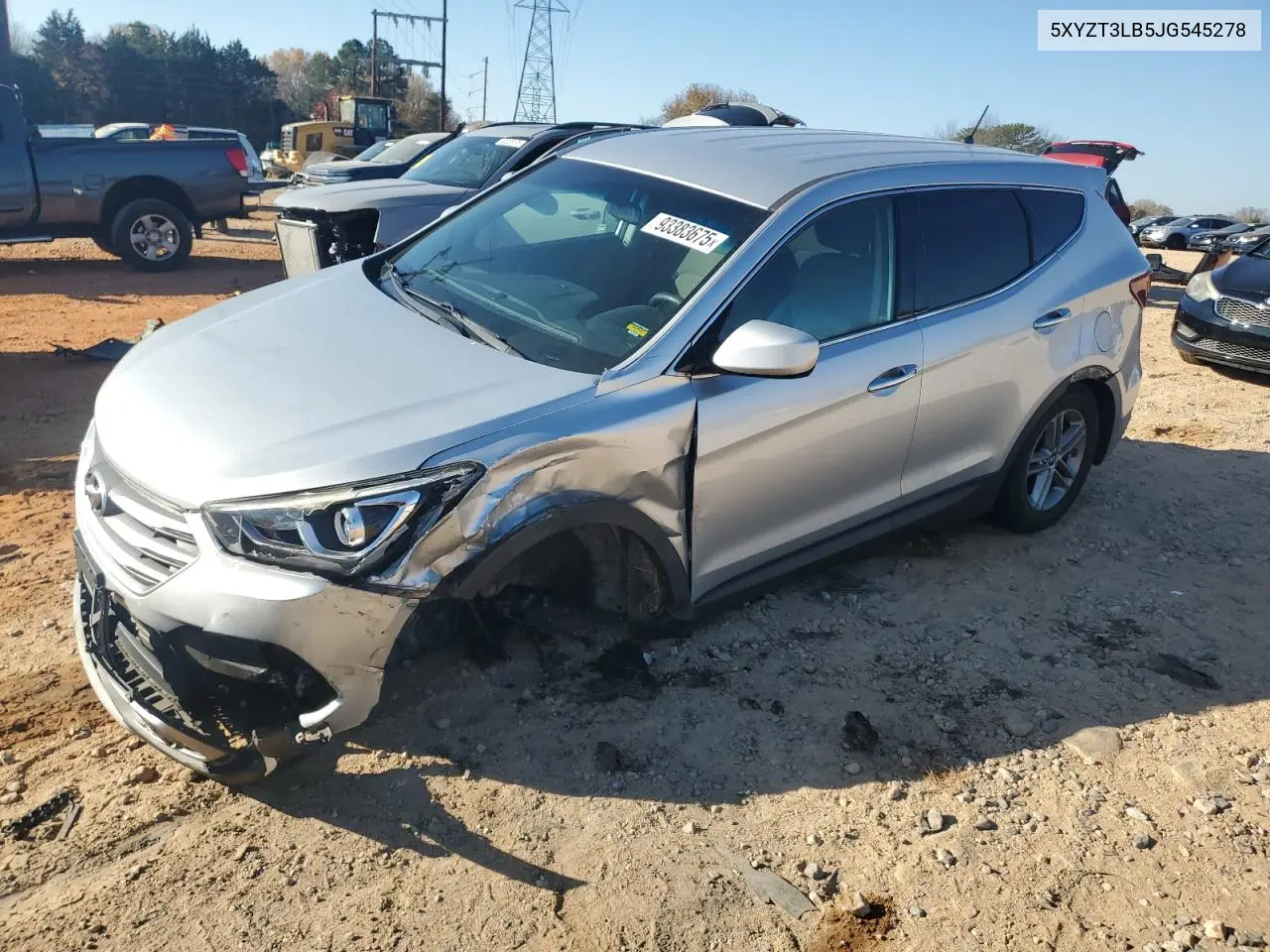 5XYZT3LB5JG545278 2018 Hyundai Santa Fe Sport