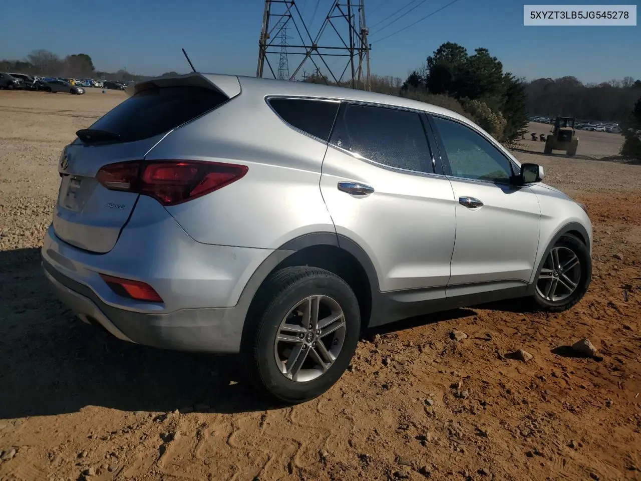 5XYZT3LB5JG545278 2018 Hyundai Santa Fe Sport