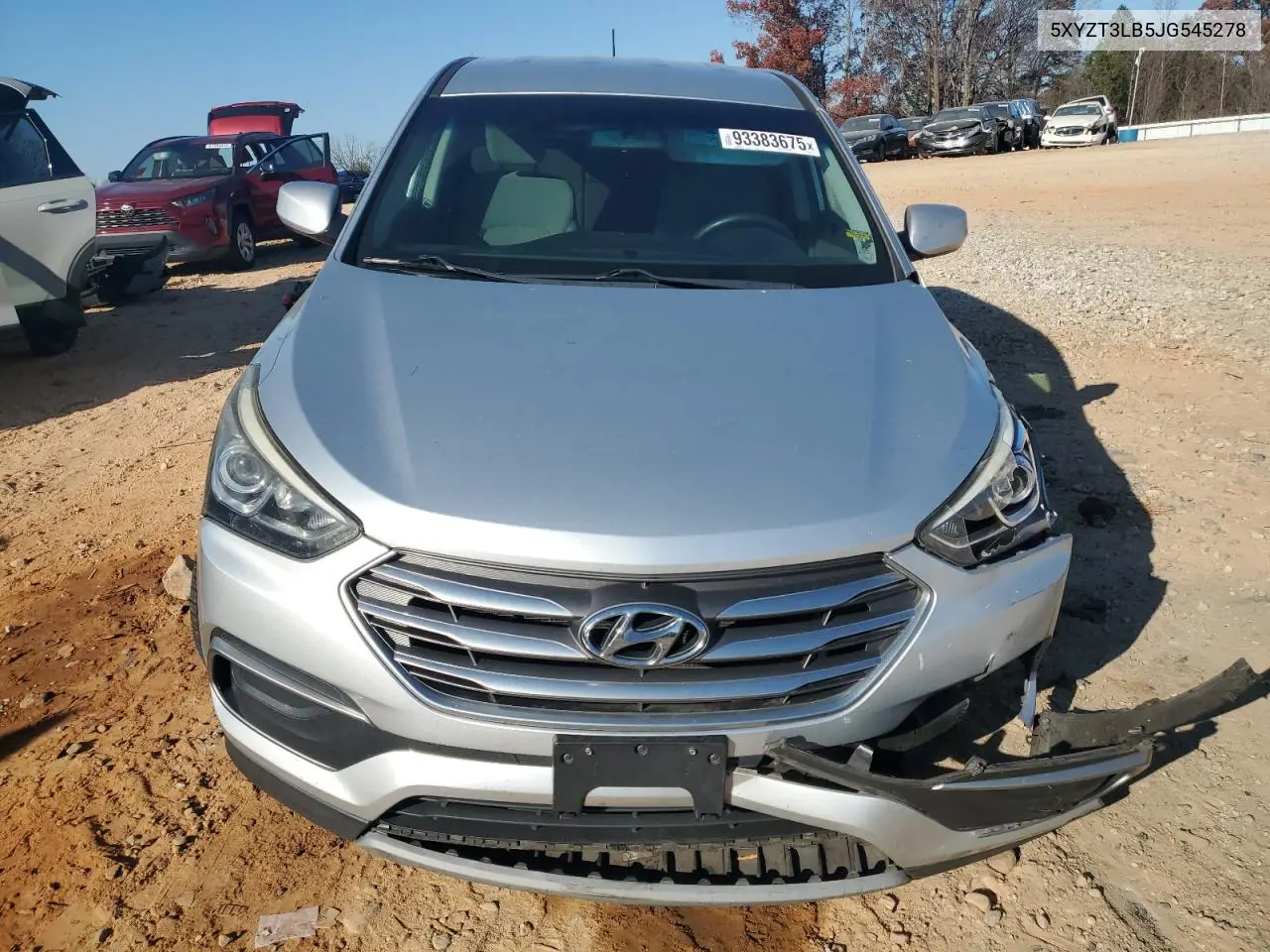 5XYZT3LB5JG545278 2018 Hyundai Santa Fe Sport