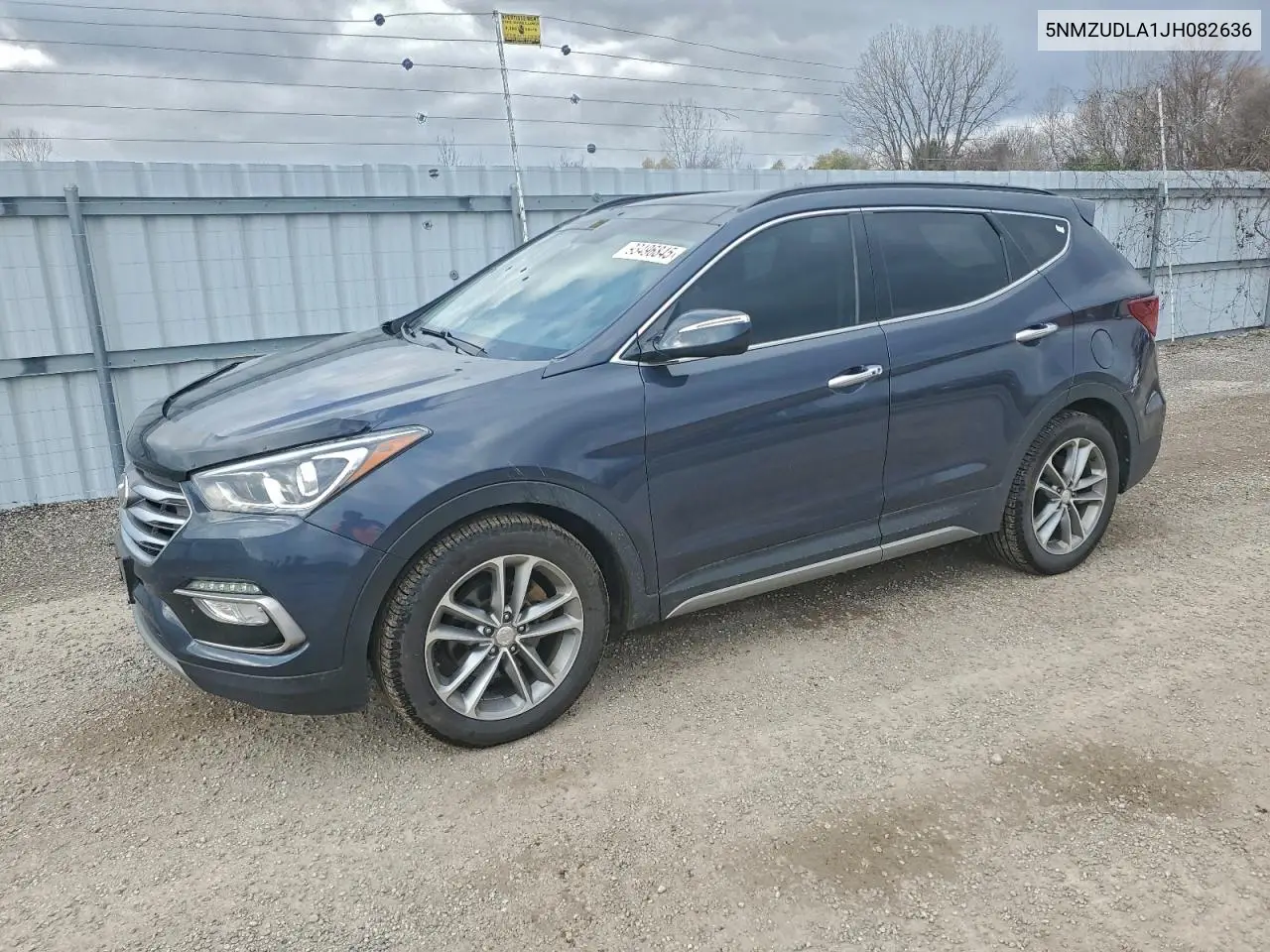 5NMZUDLA1JH082636 2018 Hyundai Santa Fe Sport