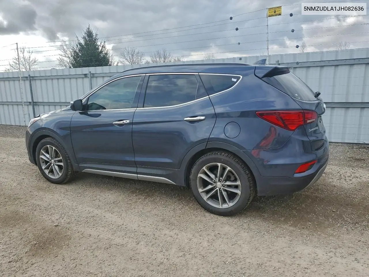 5NMZUDLA1JH082636 2018 Hyundai Santa Fe Sport