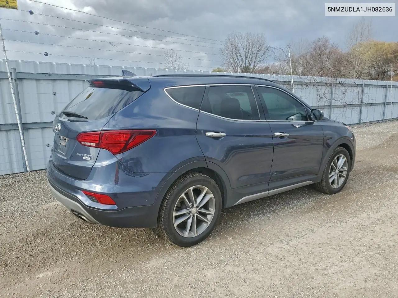 5NMZUDLA1JH082636 2018 Hyundai Santa Fe Sport