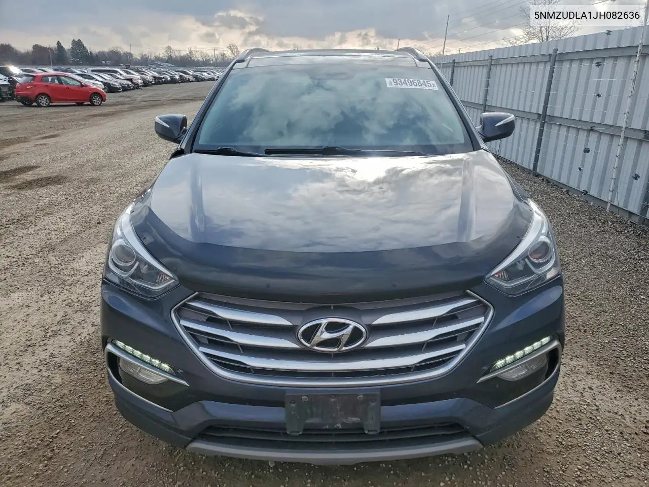 5NMZUDLA1JH082636 2018 Hyundai Santa Fe Sport