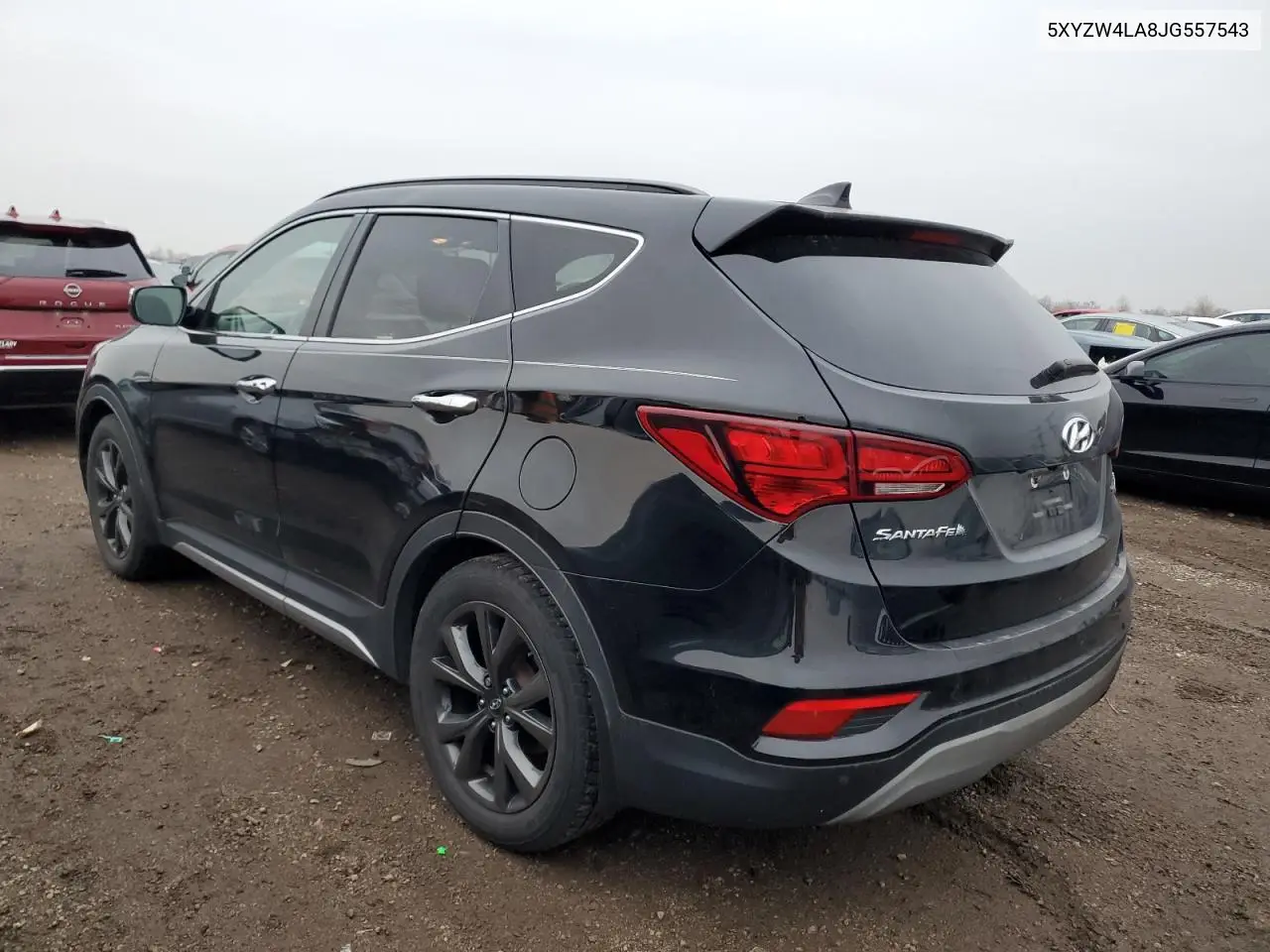5XYZW4LA8JG557543 2018 Hyundai Santa Fe Sport