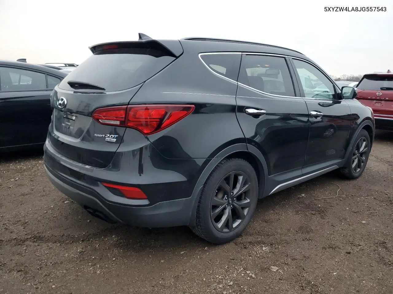 5XYZW4LA8JG557543 2018 Hyundai Santa Fe Sport