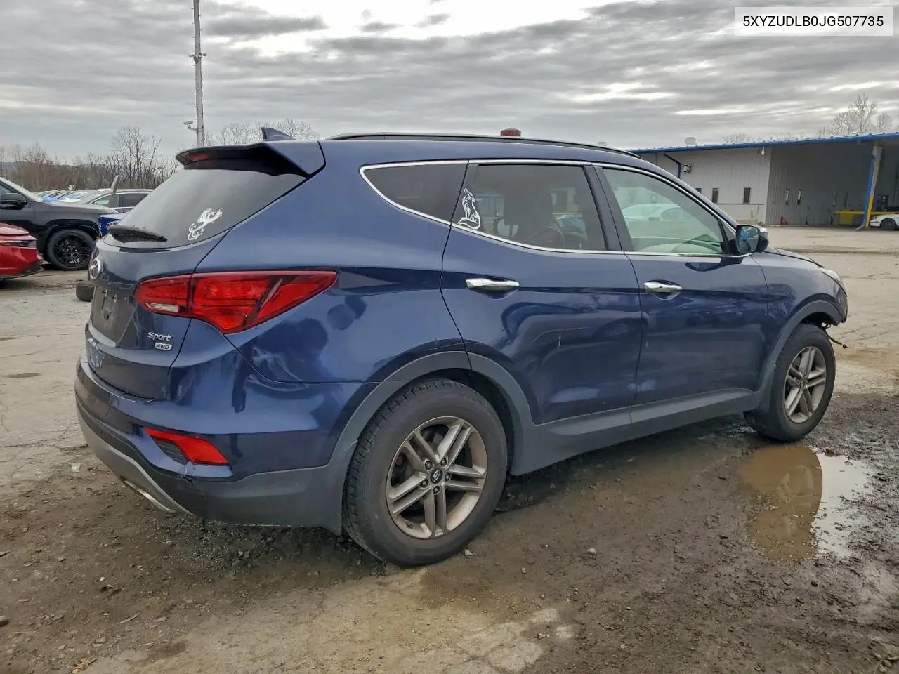 5XYZUDLB0JG507735 2018 Hyundai Santa Fe Sport