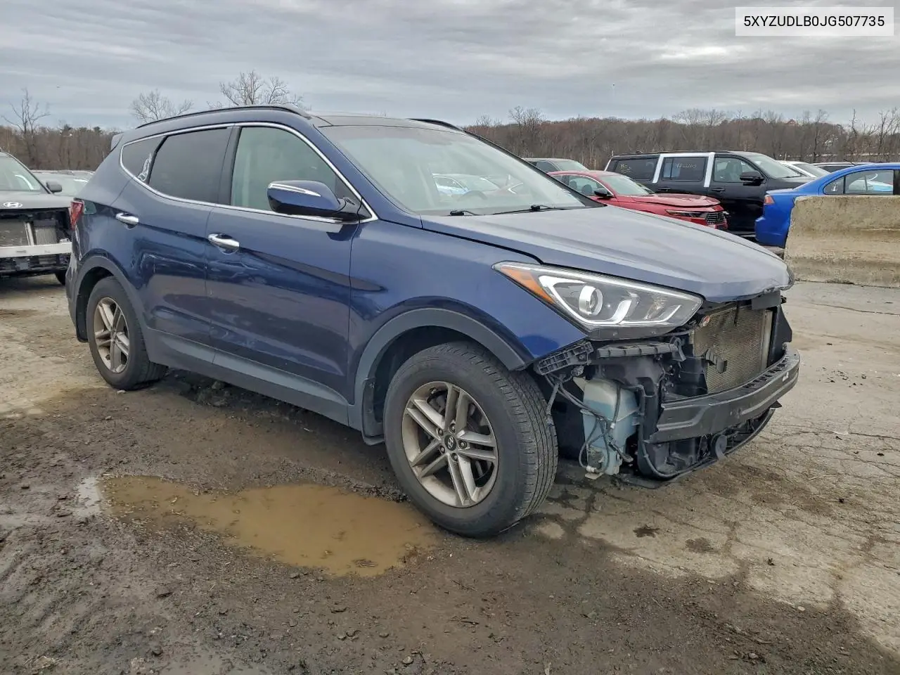 5XYZUDLB0JG507735 2018 Hyundai Santa Fe Sport