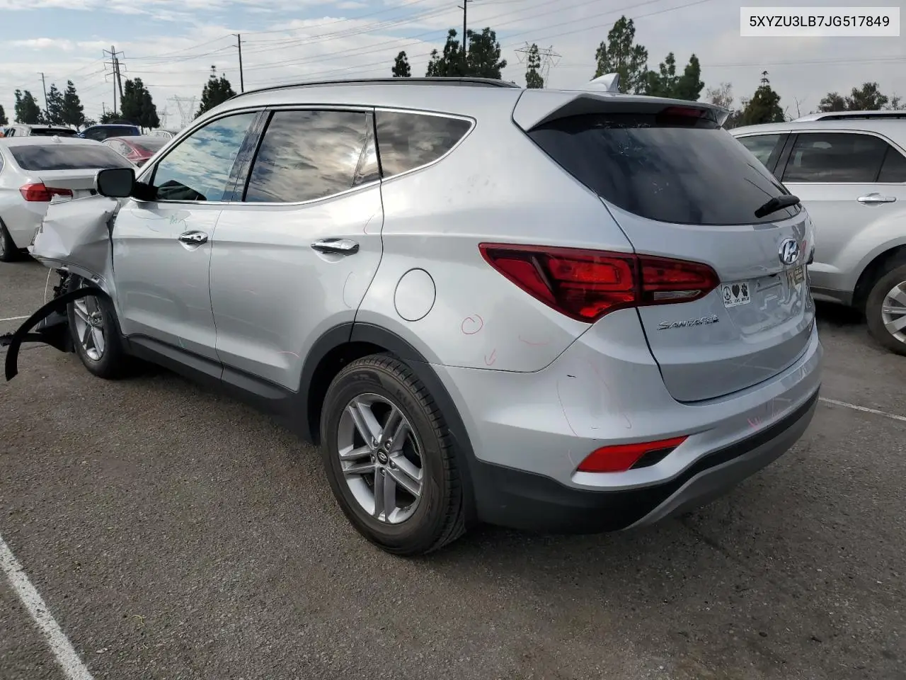 5XYZU3LB7JG517849 2018 Hyundai Santa Fe Sport