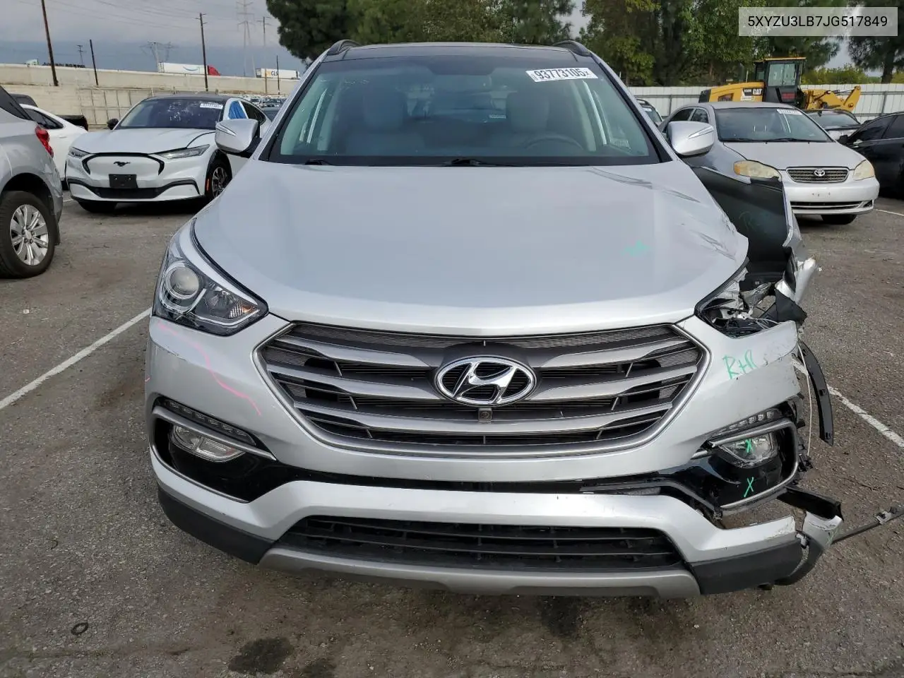 5XYZU3LB7JG517849 2018 Hyundai Santa Fe Sport