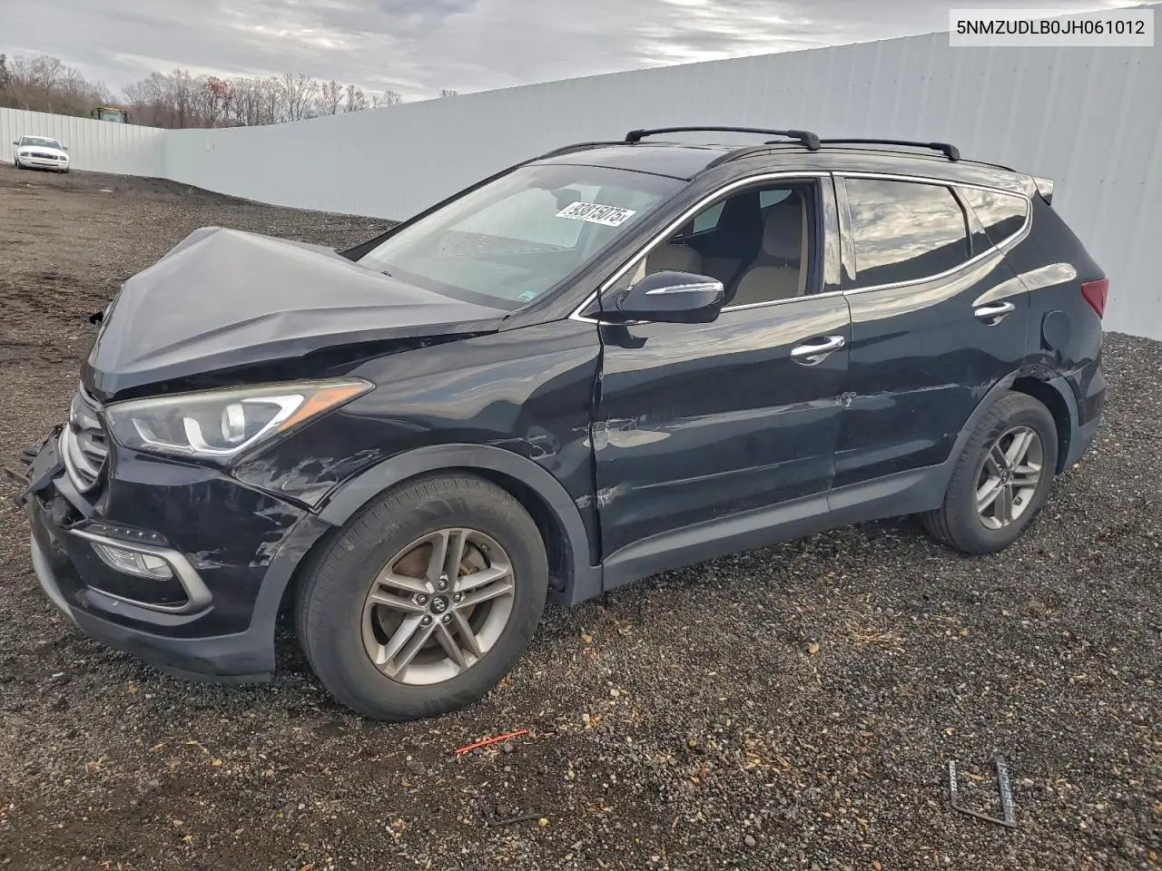 5NMZUDLB0JH061012 2018 Hyundai Santa Fe Sport