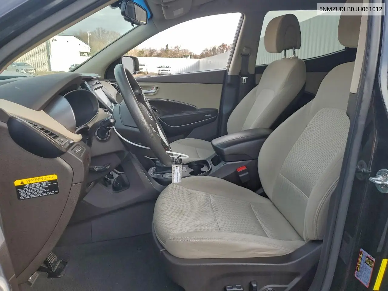 5NMZUDLB0JH061012 2018 Hyundai Santa Fe Sport