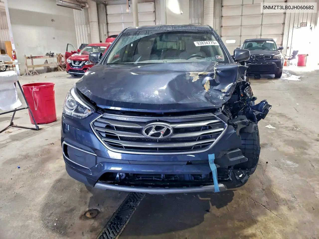 5NMZT3LB0JH060682 2018 Hyundai Santa Fe Sport