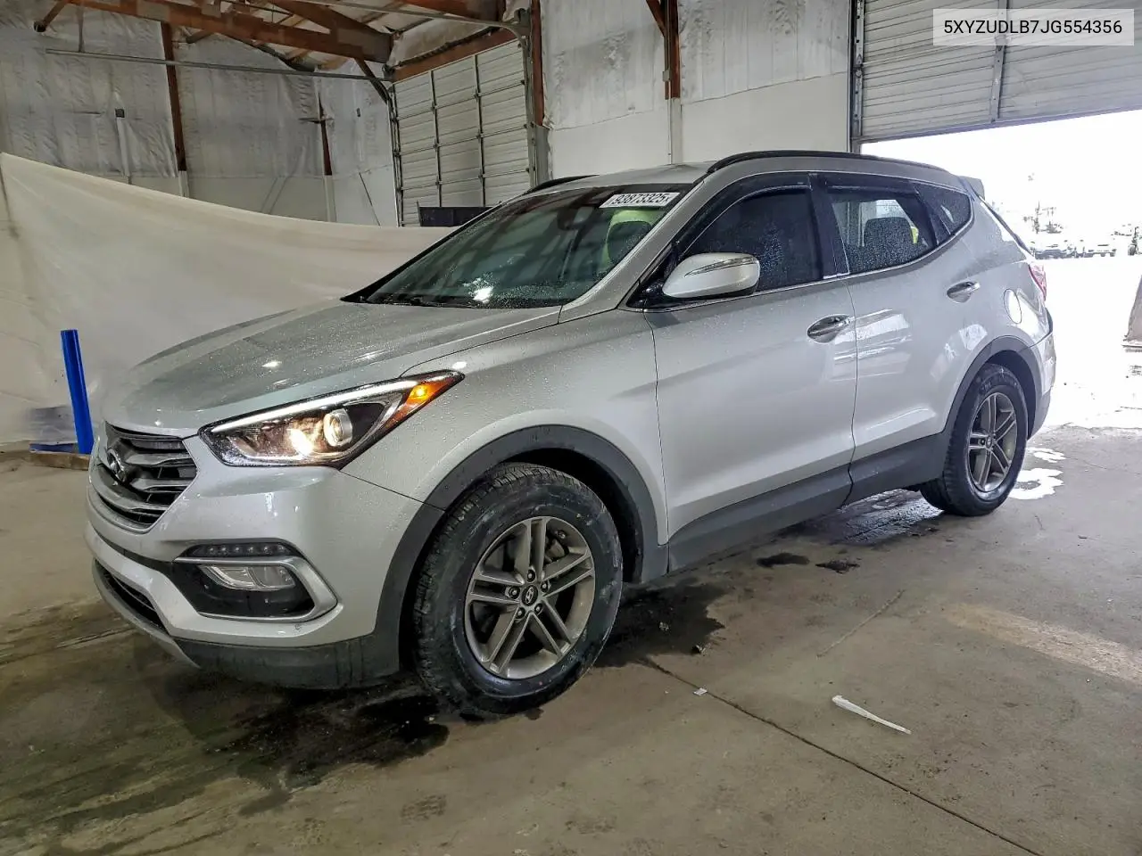 5XYZUDLB7JG554356 2018 Hyundai Santa Fe Sport