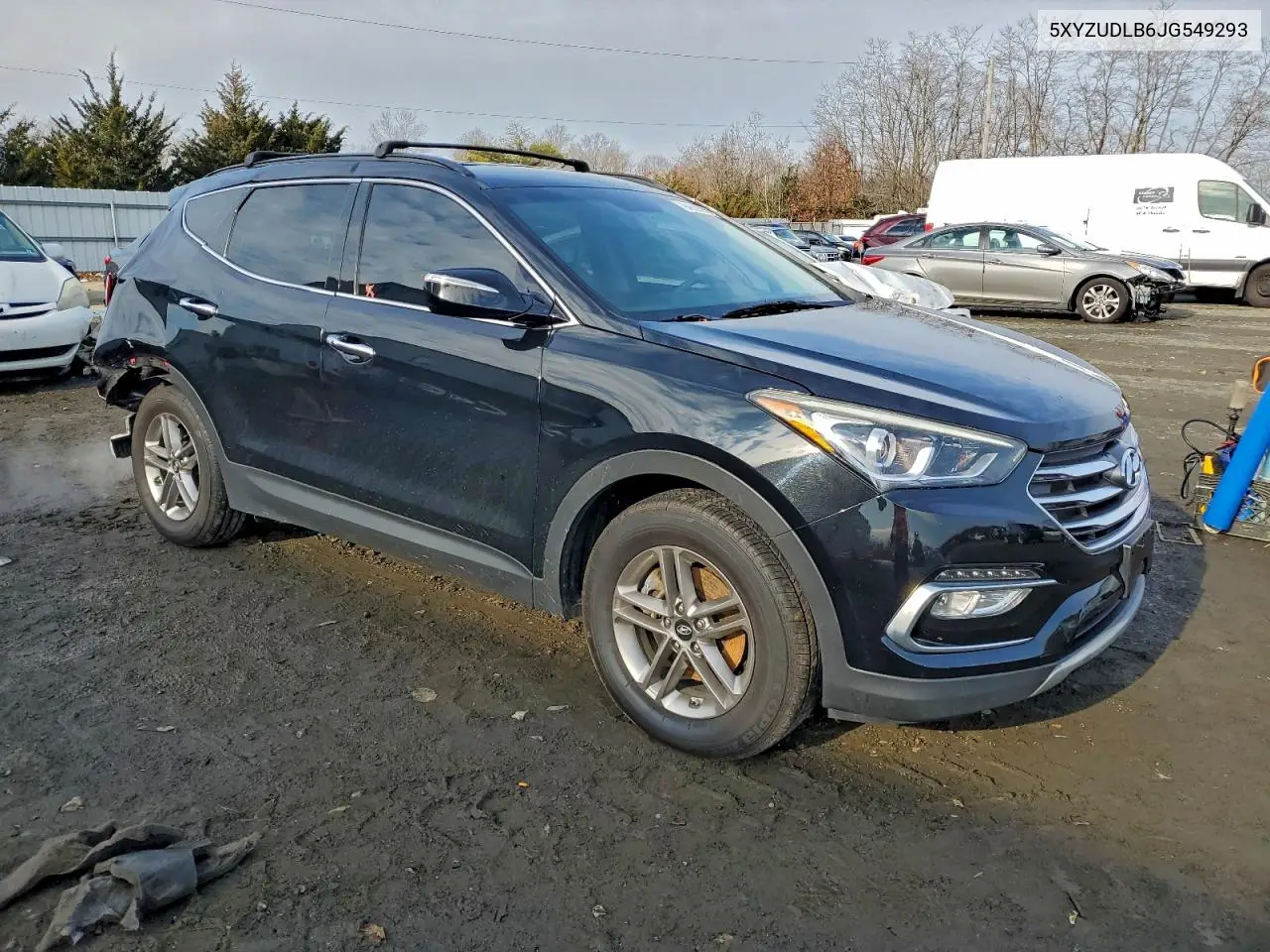 5XYZUDLB6JG549293 2018 Hyundai Santa Fe Sport