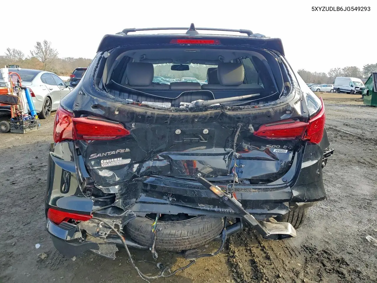 5XYZUDLB6JG549293 2018 Hyundai Santa Fe Sport