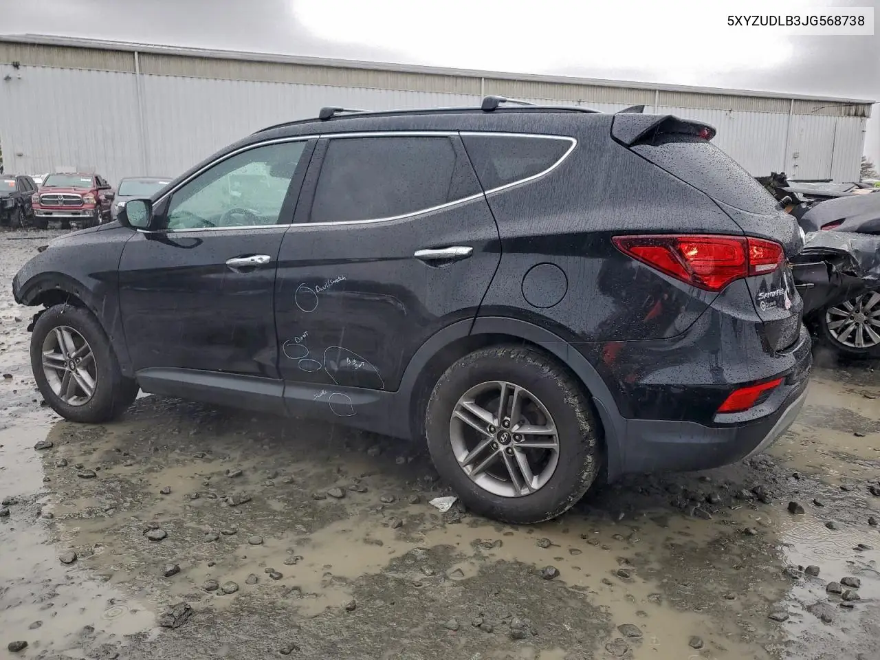 5XYZUDLB3JG568738 2018 Hyundai Santa Fe Sport