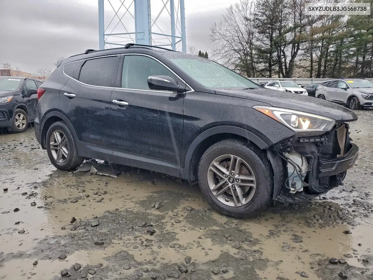 5XYZUDLB3JG568738 2018 Hyundai Santa Fe Sport