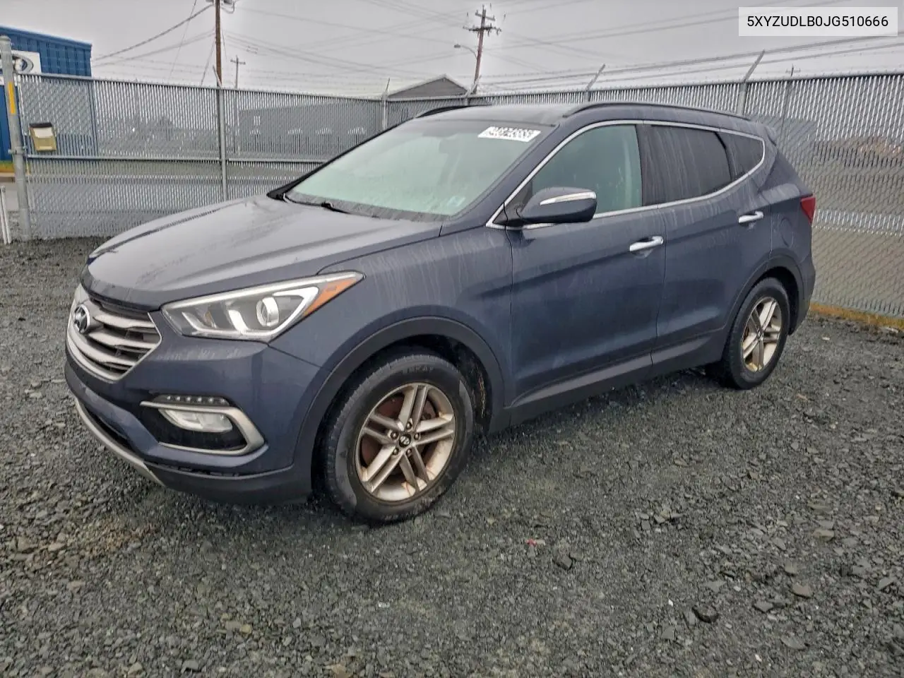 5XYZUDLB0JG510666 2018 Hyundai Santa Fe Sport