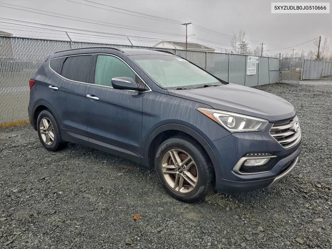 5XYZUDLB0JG510666 2018 Hyundai Santa Fe Sport