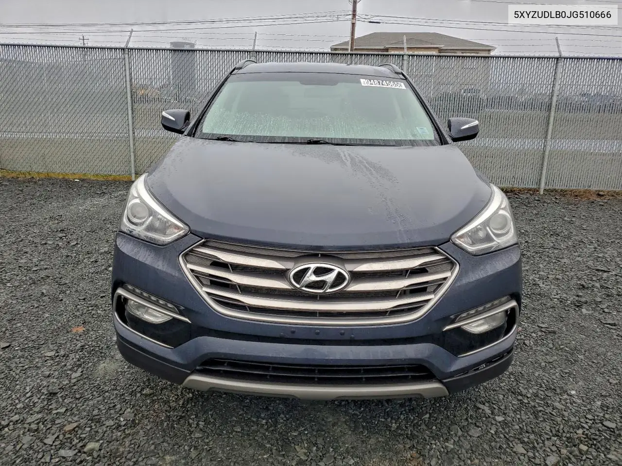 5XYZUDLB0JG510666 2018 Hyundai Santa Fe Sport