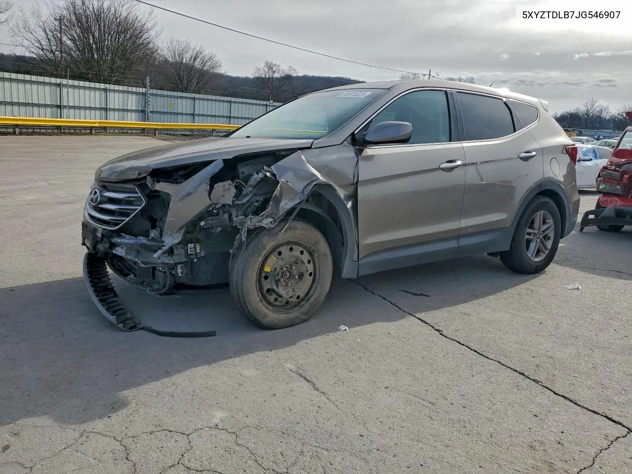 5XYZTDLB7JG546907 2018 Hyundai Santa Fe Sport
