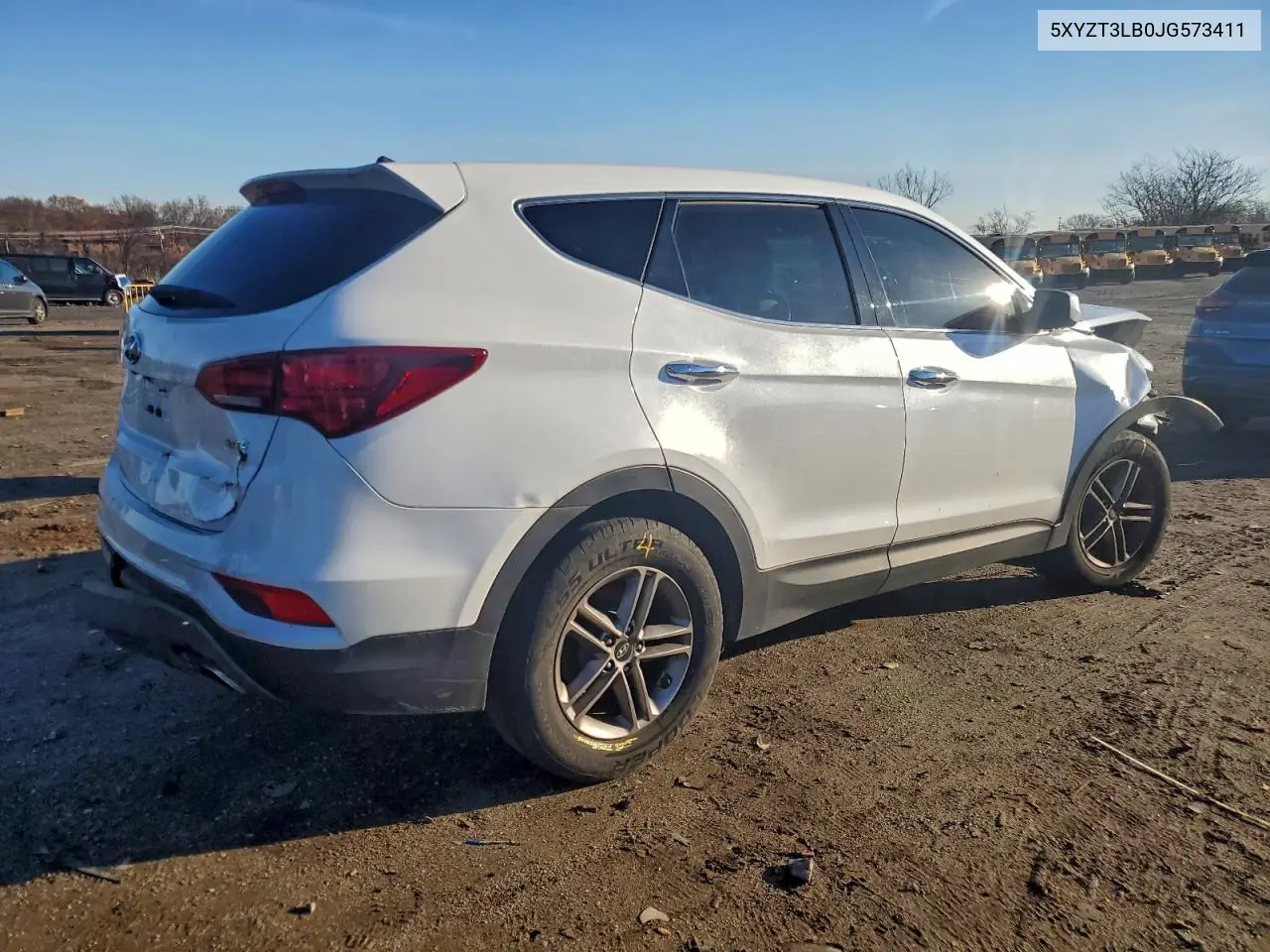 5XYZT3LB0JG573411 2018 Hyundai Santa Fe Sport