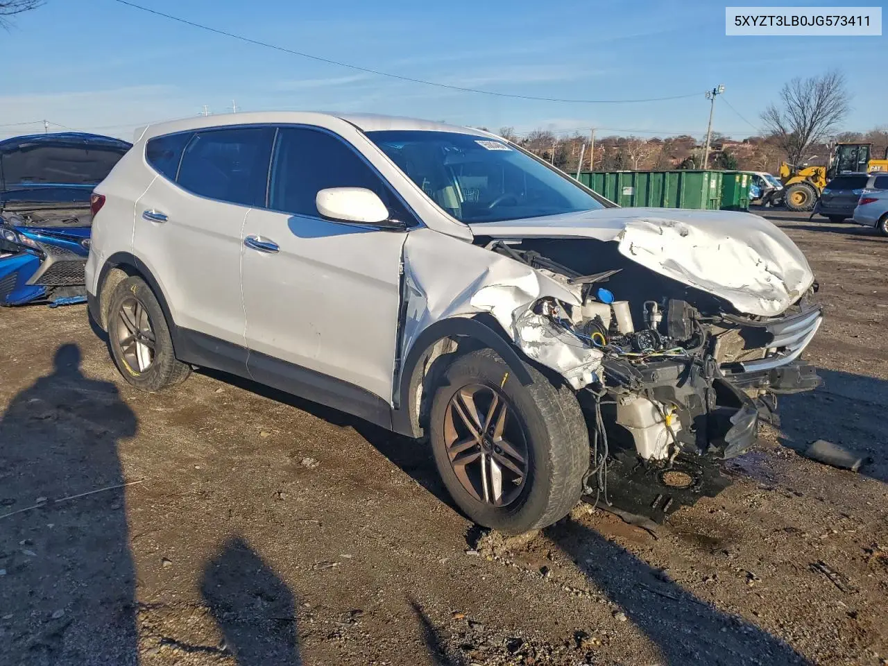 5XYZT3LB0JG573411 2018 Hyundai Santa Fe Sport