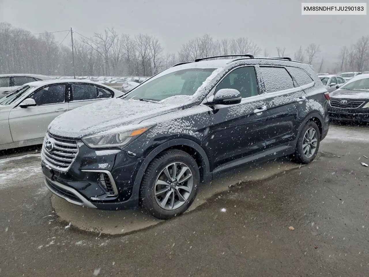 KM8SNDHF1JU290183 2018 Hyundai Santa Fe Se