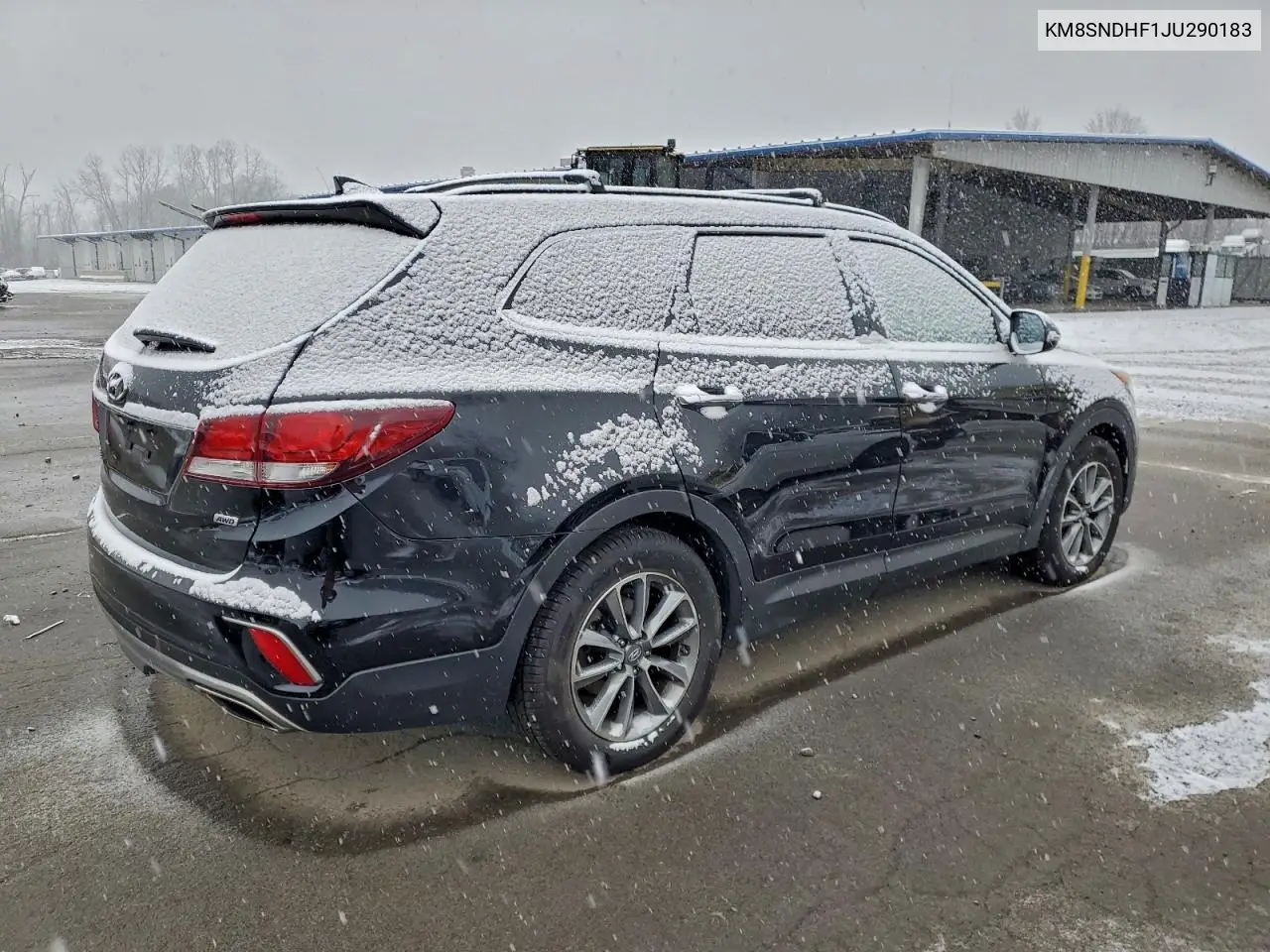 KM8SNDHF1JU290183 2018 Hyundai Santa Fe Se