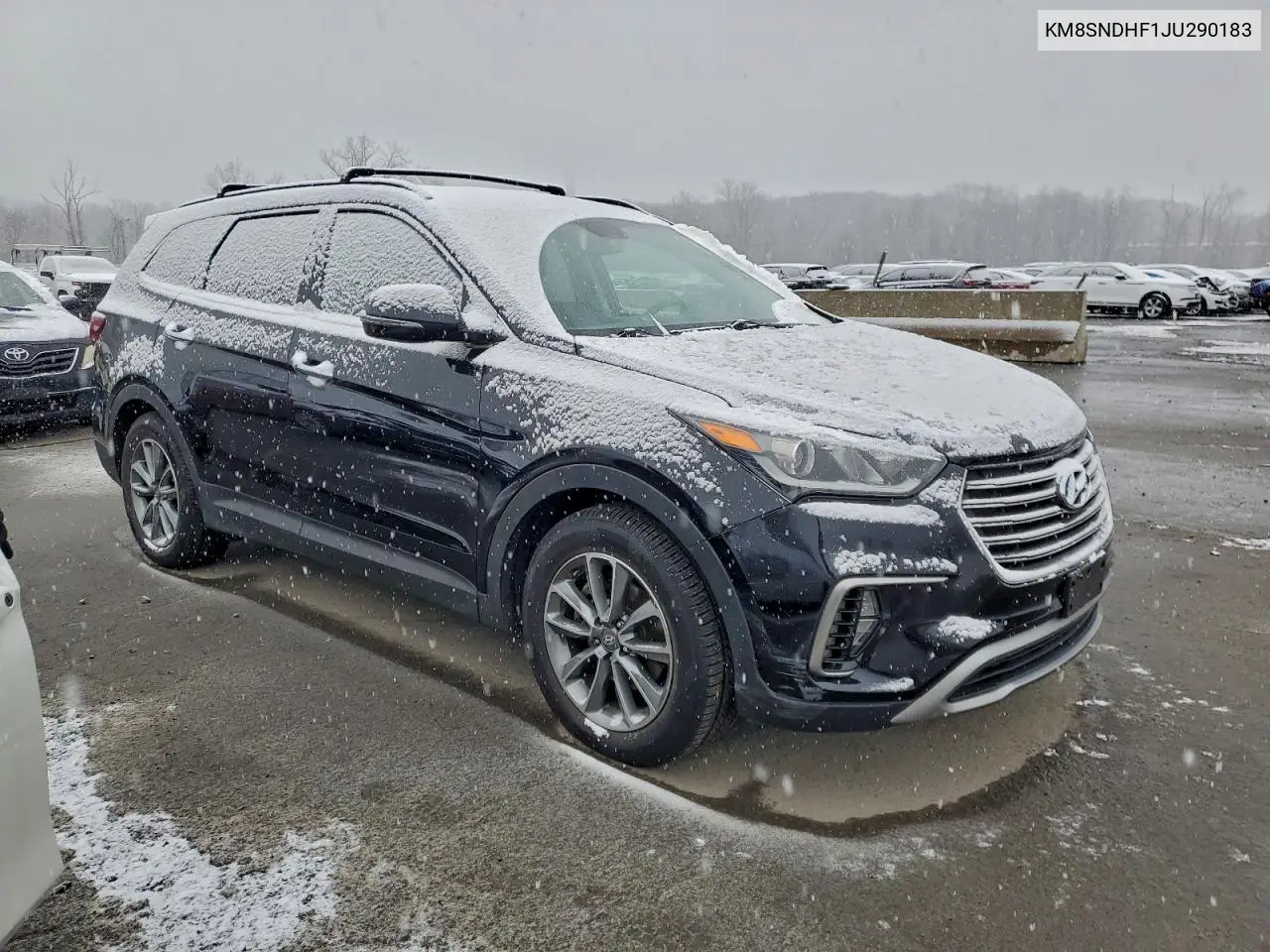 KM8SNDHF1JU290183 2018 Hyundai Santa Fe Se
