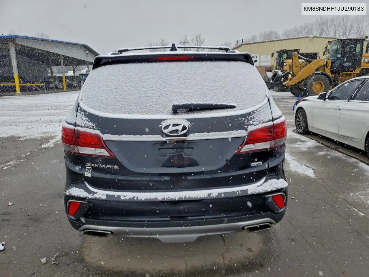 KM8SNDHF1JU290183 2018 Hyundai Santa Fe Se
