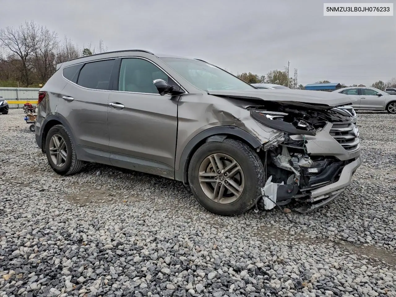 5NMZU3LB0JH076233 2018 Hyundai Santa Fe Sport